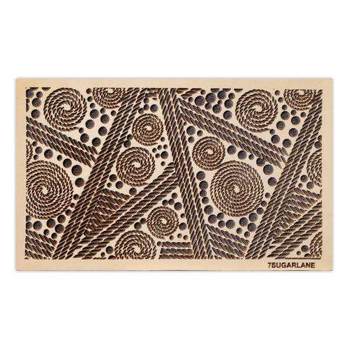 EMBOSSING MATS  BOHO LANYARD